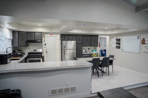 Kitchen at Heritage Comfort Living Homes